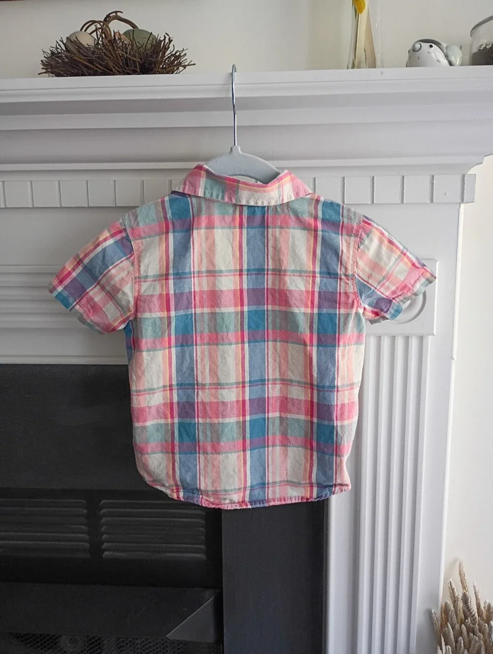 Old Navy 2t Plaid Button Up